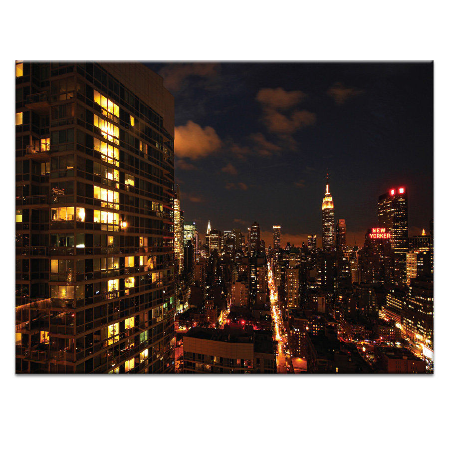 'City Living' by Andrew Paranavitana Photographic Print on Wrapped Canvas