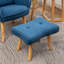 Hraztan Upholstered Accent Chair with Footstool-1574383477