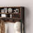 Hall Tree With Bench And Shoe Storage, 5-In-1 Entryway Bench With Coat Rack, 3 Storage Compartments, 5 Coat Hooks, 2 Fabric Drawers, Distressed-813292103