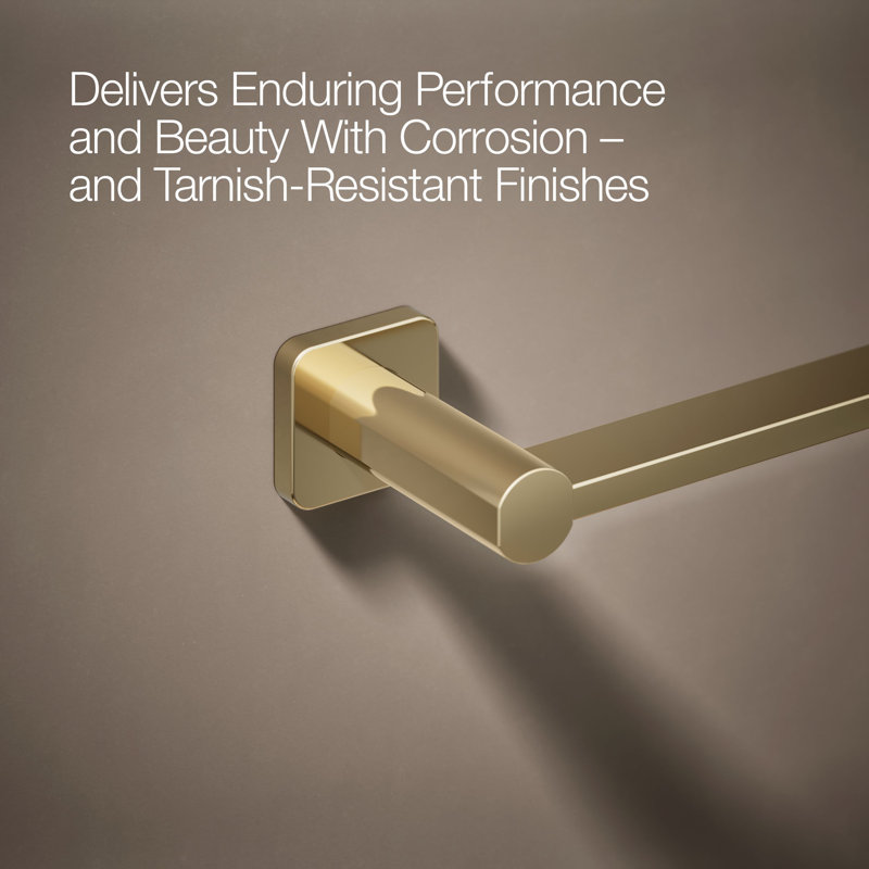 Parallel Towel Bar, Gold, 24"W