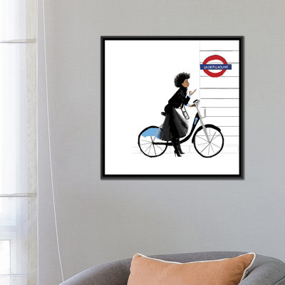 " Bike Girl " by Nicholle Kobi