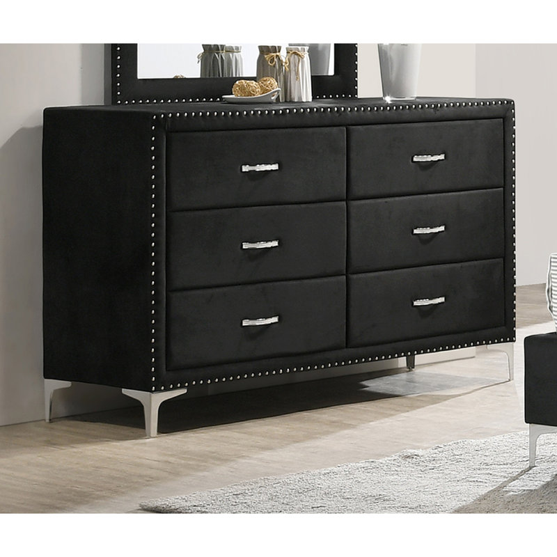 Mobilier de chambre à coucher Glam Style