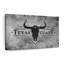 Texas Coast Typographie, reproduction sur toile-1313320098