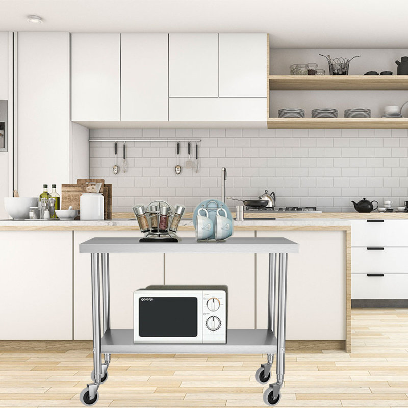 Aroosh Metal Kitchen Island