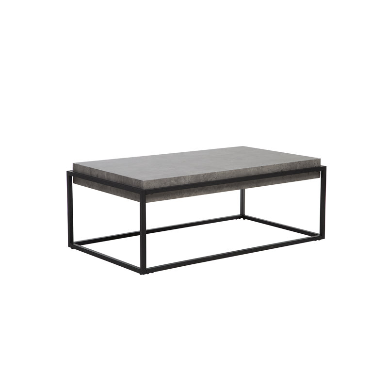 Abramson Frame Coffee Table, Concrete