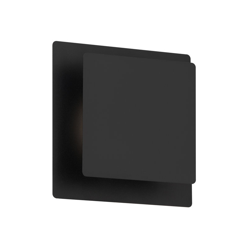 Greet LED Wall Sconce, Black, 4000