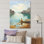 Meditation Serenity By The Sea 2 - Art mural méditation