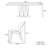 Light luxury high-end rectangular dining table set-103026864