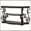 Console à 2 tablettes Gretta Merlot