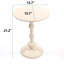 Table d'appoint ronde en métal Roomfitter