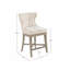 Chaises de salle à manger à hauteur standard de style transitionnel 2 pièces 