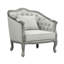 Chaise avec coussin, chaise d'appoint, chaise d'appoint moderne, chaises à haut dossier
