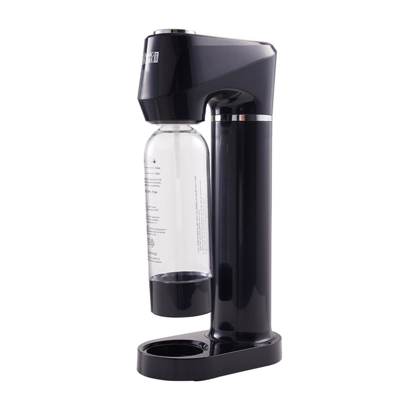 CO2 Cylinder Soda Maker Sparkling Water Machine with 1L Carbonating Bottle