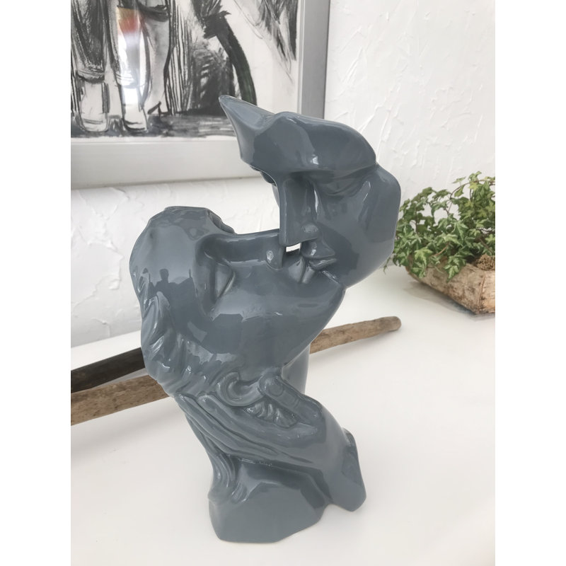 People Figurines & Sculptures, Glossy Grey