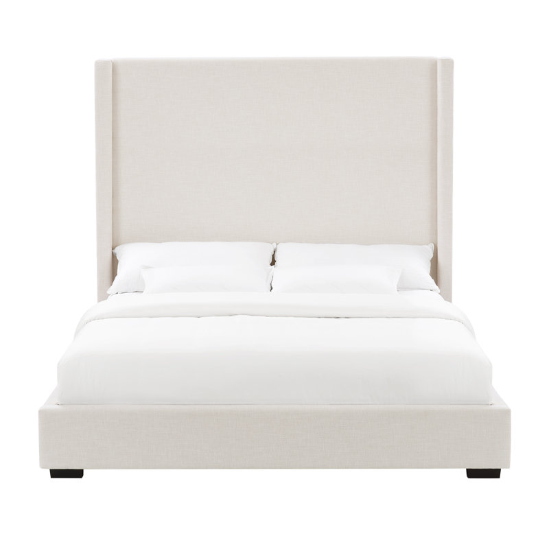 Hampton 62" Tall Headboard Upholstered Bed, Queen
