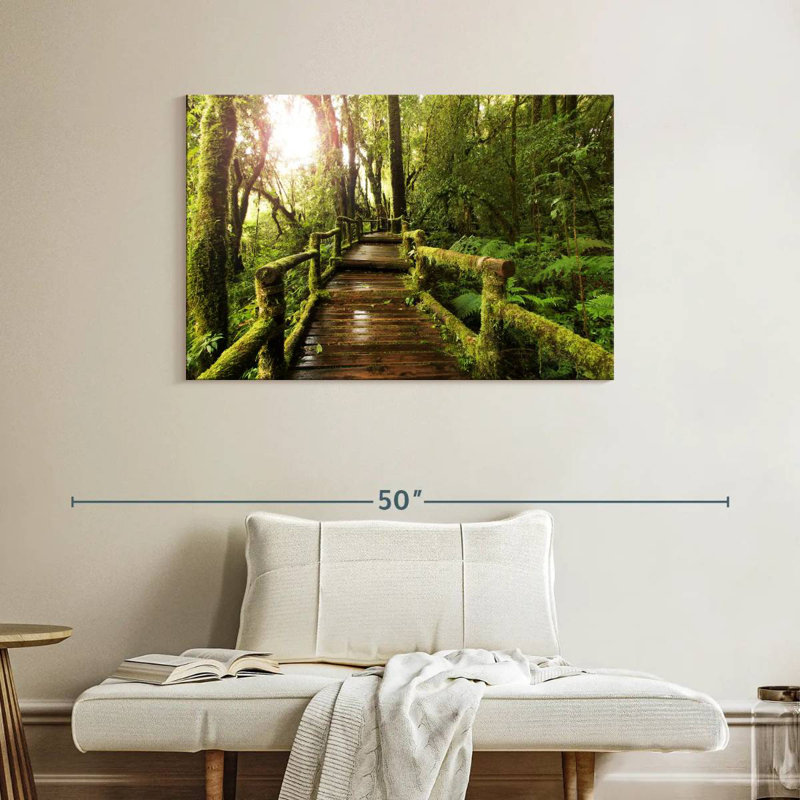 Passerelle Lilie Mossy Forest, H 26 po x l 39 po
