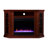 Bauerle Darby Home Co 45 " W Brown Electric Fireplace-1256732843