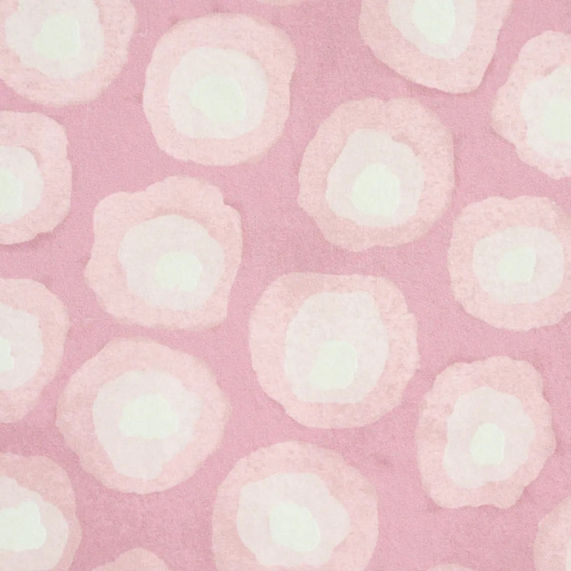 Annabel Warp Print Wallpaper, Rose