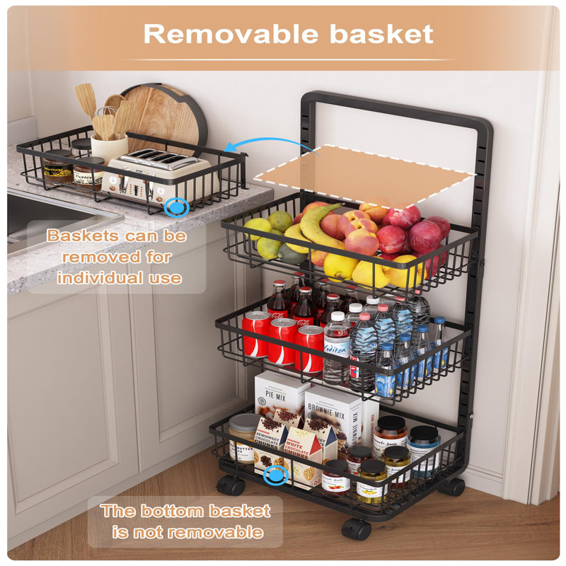 Metal Bar Cart