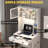 Berwaldt 31.5'' W Rectangle Computer Desk with Hutch and Cabinet-1218349123