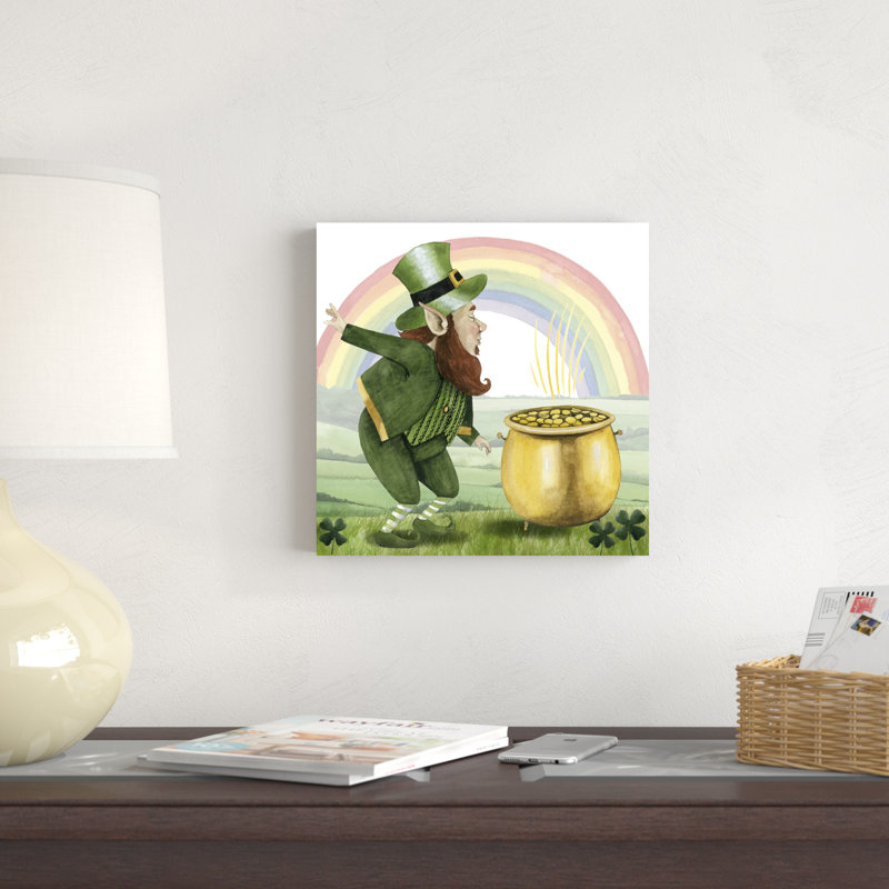 Leprechaun's Rainbow II, H 12 po x l 12 po x P 1,25 po
