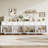 55.1” W Sideboard With 4 Cabinets, Buffet Cabinet With 4 Drawers, Large Storage Space(Set Of 2)-731574762