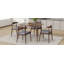 Ensemble de salle à manger 5 pièces, 1 table et 4 chaises