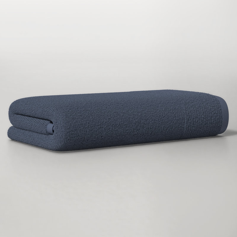 Maven Plush Hand Towel, Blue