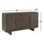Koenig 65'' Solid Wood Sideboard