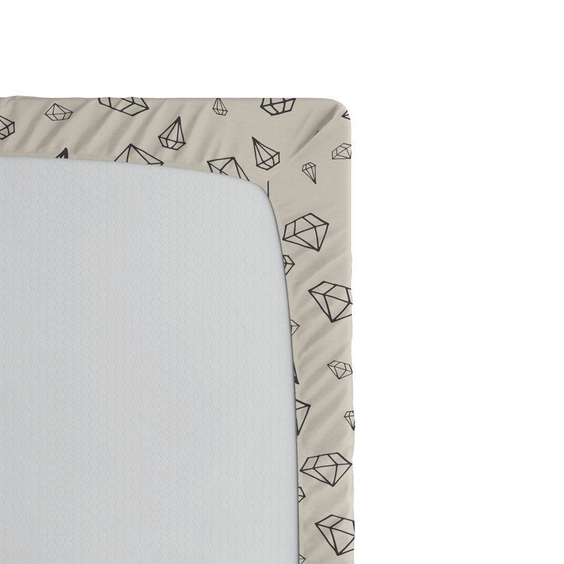 Ensemble de 2 draps-housses Ambesonne, Drap-housse pour lit double