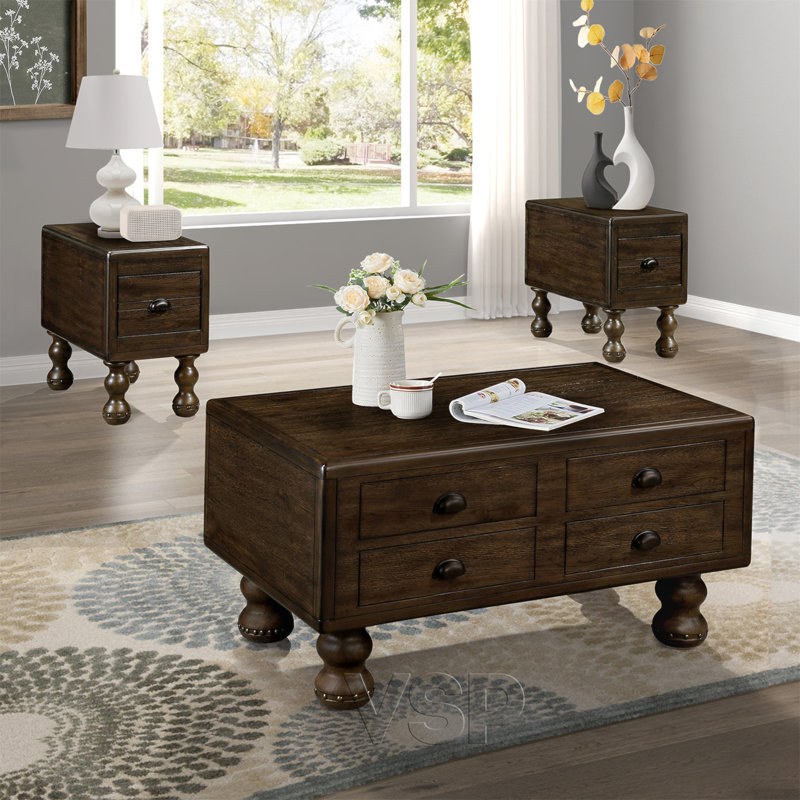Table de bout en bois massif, table de bout rectangulaire étroite de 23,6 po avec tiroir, table de chevet rétro pour petits espaces, salon, chambre à coucher, assemblage facile