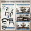 Fauteuil de salle à manger rembourré Mid-Century-126552698