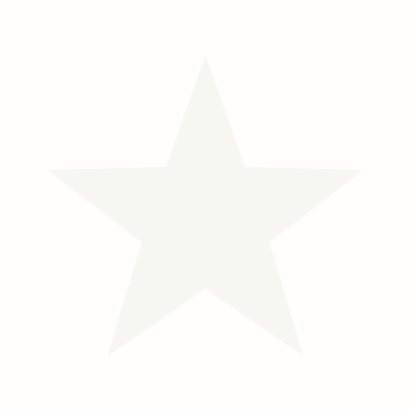 Style Sisters Classic Single Star Design Wallpaper Roll, Cream