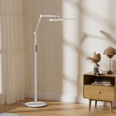 Lampe sur pied à DEL Honeywell Sunturalux à intensité variable pour le salon, le bureau et la chambre à coucher