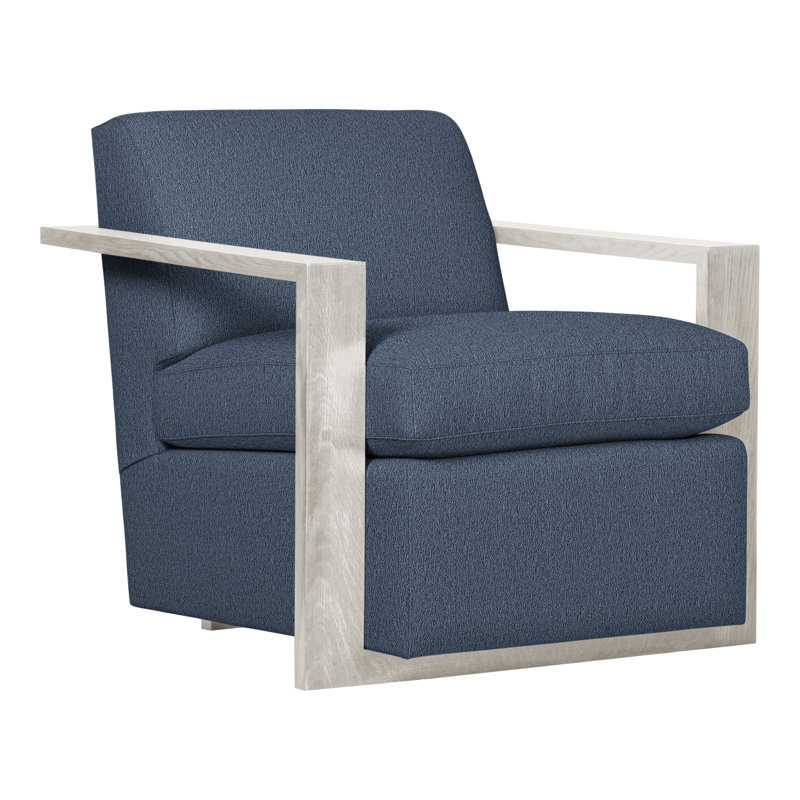 Thom Filicia Home 32" Wide Upholstered Armchair, Casa Blanca, Worthy Snow