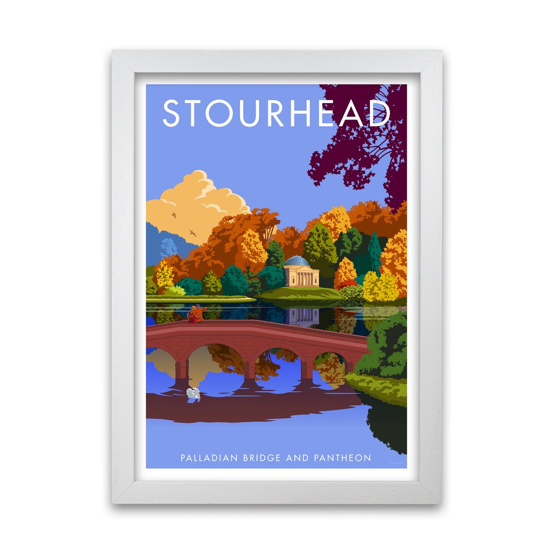 Poster Stourhead von Stephen Millership