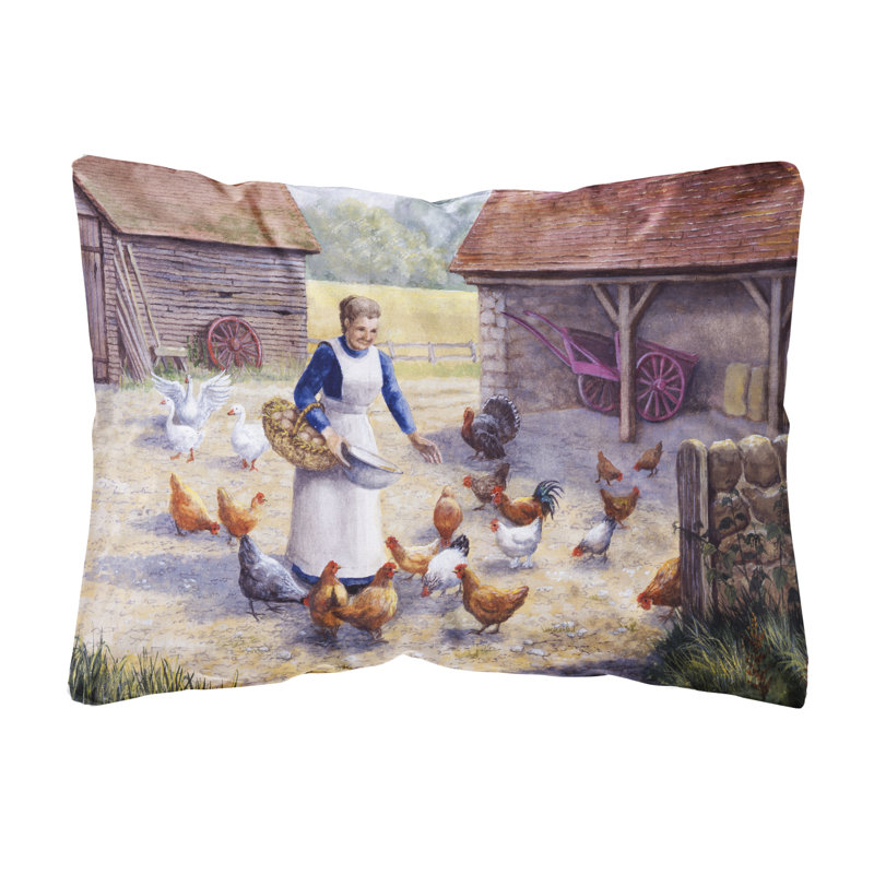  Coussin intérieur / extérieur en poule