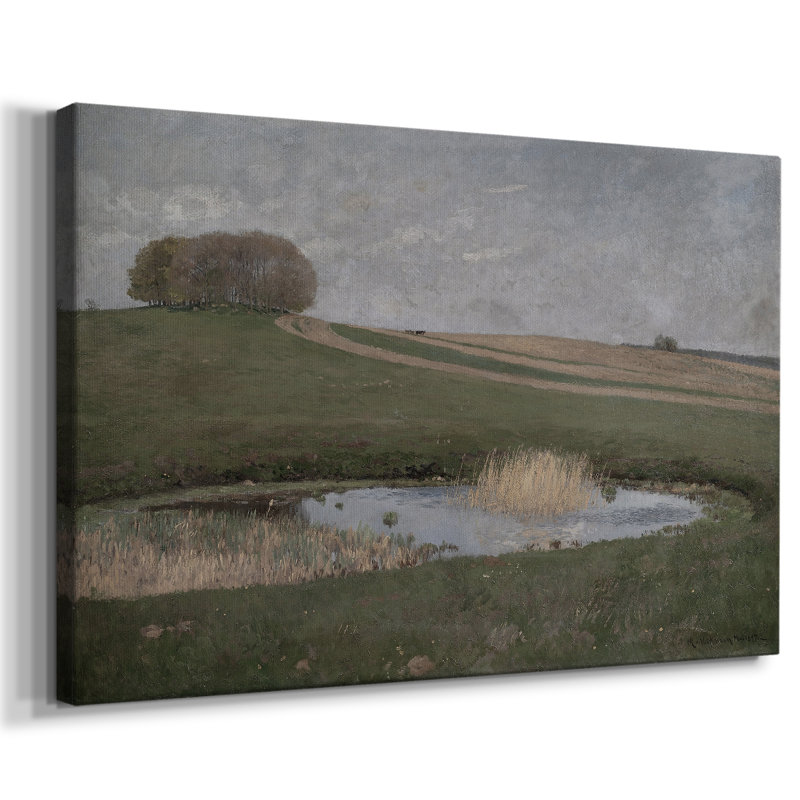 Paysages rétro-CDXCVII -Galerie enveloppée Cavas, 18 x 27