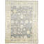 Tapis oriental Oushak Chobi Mute Taille exacte: 9 pi 2 po x 11 pi 11 po 