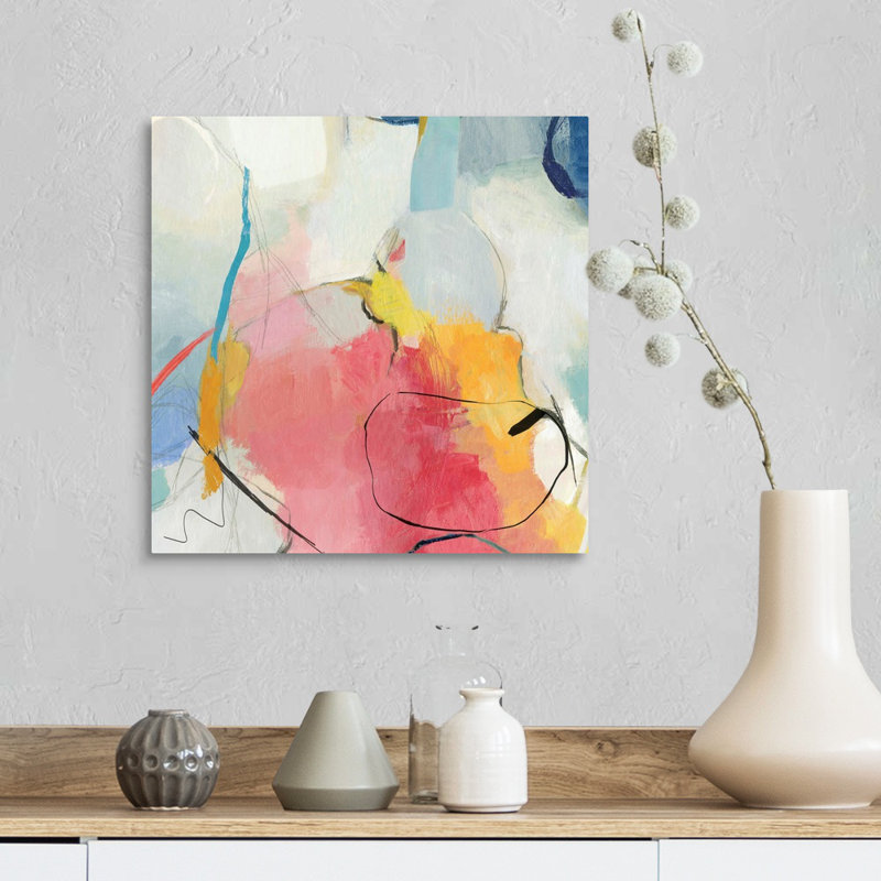 Watermelon II par PI Studio - reproduction sur toile, Toile tendue, H 16 po x l 16 po x P 1,25 po