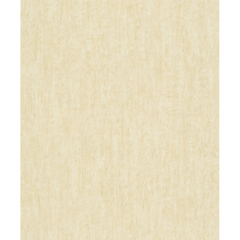 Papier peint texturé Patiné, Jaune