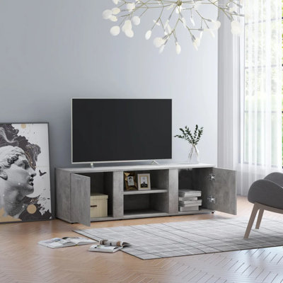 Banassak Unfinished TV Stand for TVs up to 50"