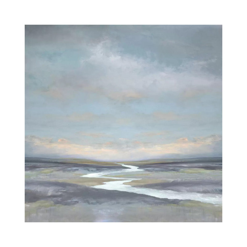 Riverbend I by Christy McKee - Wrapped Canvas Print, 30.48 cm H x 30.48 cm W