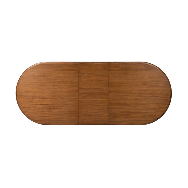 Paden Extension Dining Table-Worn Oak, Sandy Acacia