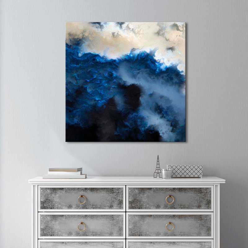 Luc 8: 25 «Where Is Your Faith» par Mark Lawrence - reproduction, H 28 po x l 28 po x P 1,5 po, Toile tendue