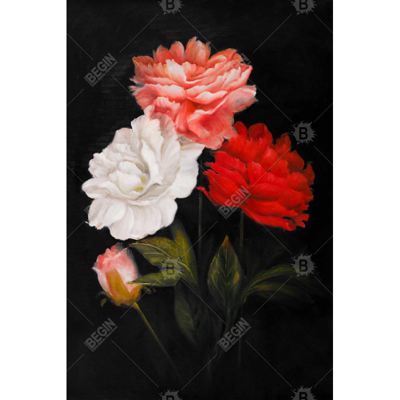 " Small Bundle Of Roses "