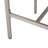 Outdoor 29.50" Rust-Proof Aluminum Barstools With PE Rattan Seat And Backrest, Set Of 2, Silver & Grey-782700353