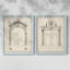 Impression encadrée Arch-Premium - prête à être accrochée - aucun clou requis - aucun clou requis-1874571335-1874571340