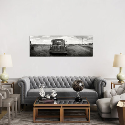 Old Vineyard Truck, Napa Valley, California, USA 1 Piece Wrapped Canvas Panoramic Wall Art