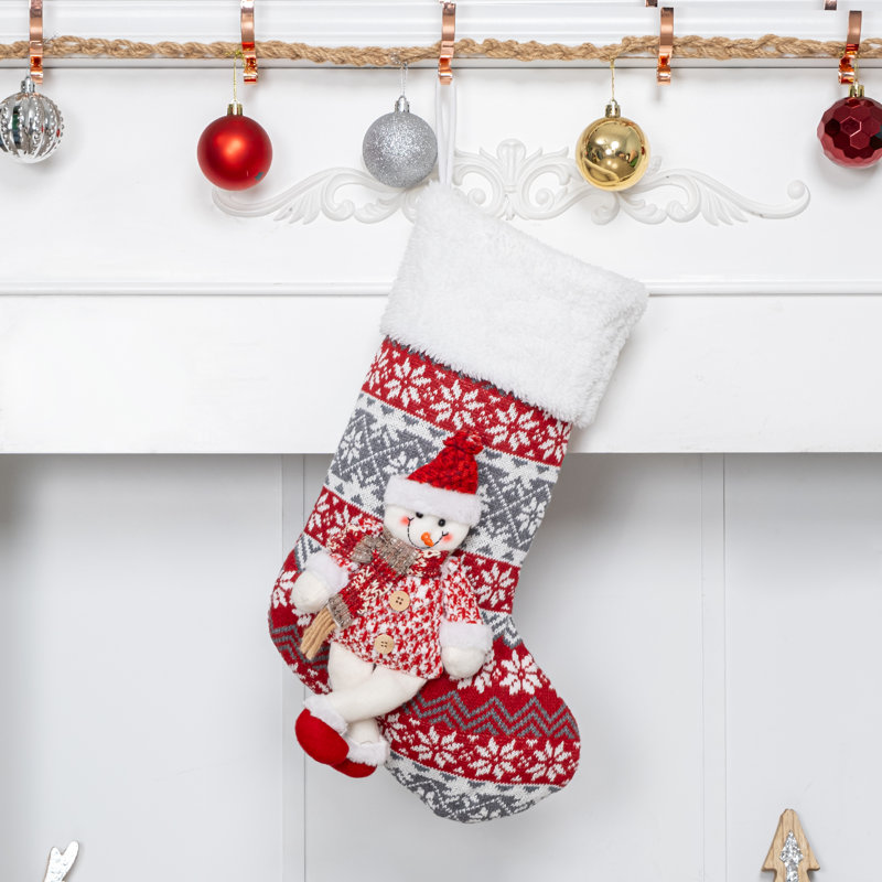 Bas de Noël personnalisé avec police personnalisée, Oui